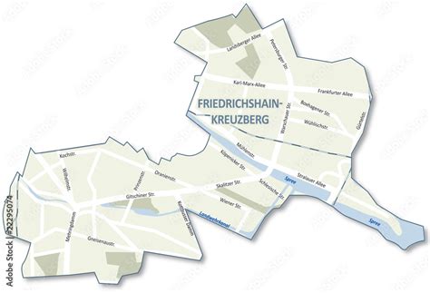 Begleiten Friedrichshain Bezirk